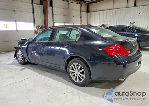 2009 Infiniti G37 z USA, uszkodzony, nr VIN JNKCV61F39M054014